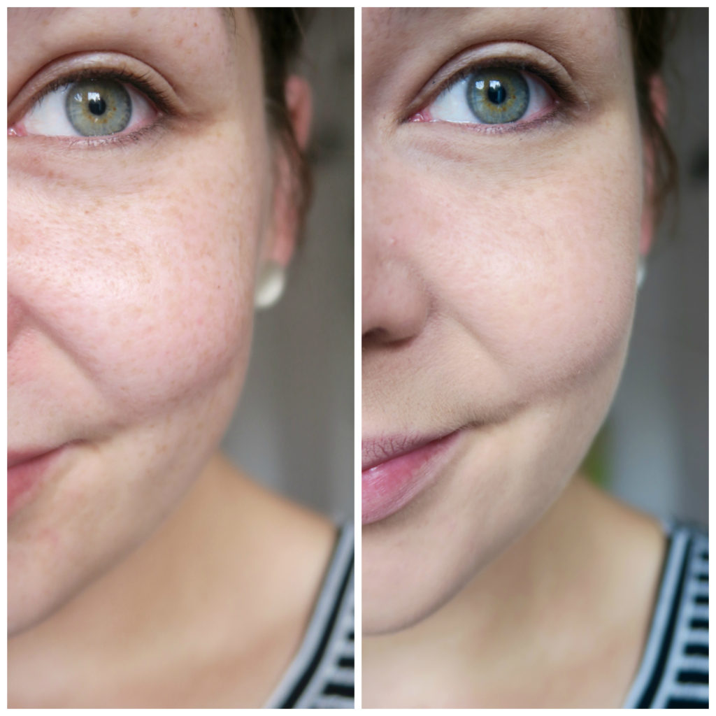 Ungeschminkt und Foundation Catrice HD